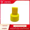 Fornecimento preferencial de plugue de plástico amarelo com plugue de puxar reto, tampa de plugue de pressão LDPE PC-1026