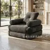 Sofá preguiçoso comprimido preenchido com espuma picada, puff super grande, adequado para deitar e dormir, pelúcia, produto popular de comércio exterior transfronteiriço, cama dobrável