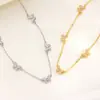 Colar Borboleta em Prata de Lei S925 para Mulheres, Pequeno, Requintado, Versátil, Estilo Fashionable Ins, Luxo Acessível, Pingente Mais Vendido Transfronteiriço