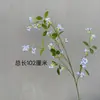 Flor de Salgueiro Neve Artificial Decoração de Casa Sala de Estar Realista Arranjo Floral Artificial de Alto Padrão Adequado para Decorações de Cena de Casamento