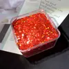 Polvo de Brillo Láser Mixto, Polvo Fino Iridiscente, Lentejuelas Hexagonales, Polvo de Brillo Fluyente, Mahjong de Arena Movediza Hecho a Mano DIY Europeo y Americano