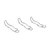 Hebilla de Acero Inoxidable Accesorios para Caña de Fibra de Vidrio Resorte de Presión Refugio para la Lluvia Cobertizo para Verduras Hebilla Cruzada Hebilla de Soporte para Cobertizo Curvo