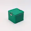 Caja Metálica Cuadrada esmerilada para Pastel de Piña con Pestillo Deslizante, Caja Metálica para Pastel de Luna, Caja de Regalo para Dulces, Galletas, Tiramisú