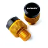 Adecuado para Yamaha Xmax300 400 Nmax155 125 Tornillo de Espejo Retrovisor Modificado Tapón de Agujero de Espejo