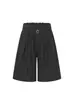 Pantalones Cortos de Kendo con Cinta Estilo Old Money Americano para Hombre, Nuevo Modelo de Verano, Sensación de Alta Gama, Pantalones Anchos Casuales Versátiles de Tres Cuartos