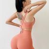 Ropa interior deportiva Scrub Naked para mujer, fitness, tirantes finos para los hombros, sexy, hermosa espalda, chaleco, sujetador de yoga, sujetador estéreo a prueba de golpes