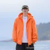 Roupa de Proteção Solar Laranja Woodpecker para Mulheres 2026 Novo Verão Leve para Exterior Proteção UV para Pessoas Baixas Caminhada ao Ar Livre