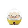 Mini hervidor de huevos de acero inoxidable para el hogar, vaporizador de huevos de doble capa, artefacto para hervir huevos al vapor, pequeña máquina de desayuno transfronteriza