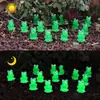 Oferta Especial: Conjunto de Sapos Luminosos de Quinze Miniaturas para Decoração de Paisagem, Sapinhos Mini 3D Fofos para Jardinagem