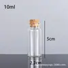 Garrafa de vidro de cortiça de 22 mm de diâmetro, tubo transparente, garrafa de chá de ervas com alto teor de borosilicato, presente, garrafa de desejos, garrafa de lanugo