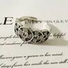 Anillo Abierto de Moneda de los Cinco Emperadores Vintage para Hombres y Mujeres, Anillo Audaz Estilo Ins para Dedo Índice Atractor de Fortuna Antigua, Venta al Por Mayor de Fábrica