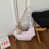 Bolso Tipo Dumpling de Verano Tendencia Estilo Coreano para Mujer 2026 Nueva Moda Bolso de Hombro Cruzado Gran Capacidad Bolso Croissant de Piel Suave