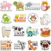 Animales Divertidos / Plantas Verdes / Comida Divertida Imanes para Refrigerador Adhesivos Magnéticos Decorativos Lindos y Originales