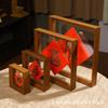 Marco de Fotos Acrílico Transparente de Doble Cara Mesa Adornos DIY Planta Personaje Feliz Corte de Papel Colección de Muestras Marco de Exhibición Fabricantes