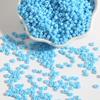 Cuentas de Bordado de Punto de Cruz para Joyería de Bricolaje Pasador Cuentas de Vidrio Semilla Cuentas Sueltas Color Sólido Accesorios para Vestido de Novia Bolsas Venta al por Mayor Cuentas de Semilla Rojas Café