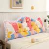 Almofada de Cabeceira de Cama de Princesa Veludo Cristal Grande Encosto Almofada de Quarto Duplo Tatami Cama Macia Bolsa Almofada Almofada de Parede