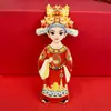 Imán de Nevera de Personaje de Ópera de Metal Maquillaje Facial de la Ópera de Pekín Imán de Souvenir Cultural y Creativo Mu Guiying Guan Yu Yang Guifei Succión Magnética