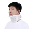 Órtese Cervical Plástica Dividida Ajustável para Pescoço de Verão, Gola Respirável, Cinto de Fixação da Coluna Cervical, Órtese de Fixação do Pescoço