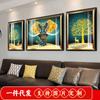 Estilo europeo rico auspicioso Elefante pintura de Diamantes 5d llena de diamantes Nuevo 2019 sala de estar árbol rico alce bordado de diamantes triple