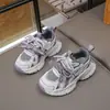 Tênis Dad Shoes Infantil Estilo Outono Malha Respirável Tênis Esportivo para Meninos e Meninas Antiderrapante Leve Tendência para Crianças Médias e Mais Velhas Calçados Casuais