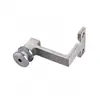 Conector de esquina para soporte de vidrio de barandilla de acero inoxidable 304, garra cuadrada de 160, escuadra de esquina en forma de L ajustable, accesorios para poste