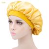 Gorro de dormir de borde estrecho para mujer, gorro de ducha redondo, gorro de seda, gorro de dormir de Amazon transfronterizo.