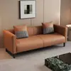 Estilo minimalista italiano sofá pequeño para apartamento sala de estar dormitorio apartamento doble de tres plazas zona de descanso salón de belleza tienda de ropa sofá