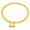 Pulsera de color dorado con legado antiguo para mujer, pulsera de cuentas con transferencia de olla de loto Sha Jin He He Mei Mei, pulsera de felicidad de dos generaciones, regalo