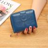 2023 Nuevo Tarjetero Corto para Mujer Estilo Fresco para Estudiante Clutch con Cremallera Billetera de Cuero Suave 80% de Descuento Monedero Moda