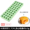 Silicone Amarelo Leite Coração Fluido Recheio Uva Sorvete Redondo Hóquei no Gelo Contas de Gelo Iogurte Bola de Espinheiro-Alvar Sorvete no Palito Molde de Sorvete