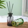 Frasco de Aromaterapia 150ml Frasco Cilíndrico de Vidro Frasco de Aromaterapia Sem Fogo para Casa Frasco Volátil Boca de Rosca 28 Dentes Frasco Spray com Tampa