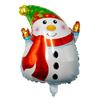 Direto da Fábrica Natal alumínio balão Papai Noel Árvore de Natal boneco de neve decoração Halloween balão atacado