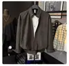 Camisa Holgada de Manga Larga con Diseño Dos en Uno de Moda para Primavera y Otoño 2026 Nuevo Top de Moda Versátil Casual de Gama Alta