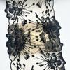 Pronto de Fábrica Feito à Mão Exquisito Renda de Malha Preta para Carro Bordada com Renda Solúvel em Água Sutiã Lingerie Acessórios de Vestuário