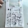 Bolsa de Basura de Dinosaurio Pequeño Bolsa de Plástico de Dibujos Animados Fabricante Venta al por Mayor Bolsa de Almacenamiento para Limpieza Portátil Bolsa de Plástico Tipo Chaleco Asequible
