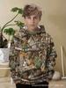 Sudadera con Capucha Camuflaje Bosque Caza Niños Deportes al Aire Libre Manga Larga Entrenamiento Táctico Sudadera con Capucha Venta Directa de Fábrica