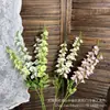 Material de Flor Artificial de 2 Púas para Decoración de Hotel, Arreglo de Boda, Arreglo de Flores de Peonía, Fotografía de Techo