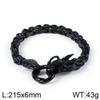 Fábrica en stock directo Moda europea y americana dominante pulsera para hombre personalidad viento nacional pulsera de acero inoxidable