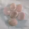 Cristal de polvo blanco natural multi-material piedra para olvidar preocupaciones forma de pulgar juego descompresión spar original pulido fábrica al por mayor adornos