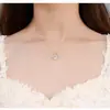 Collar para Mujer, Cadena para Clavícula de Diseño de Lujo Ligero de Nicho, Gargantilla con Colgante de Moda para Estudiantes y Mejores Amigas