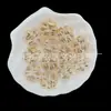 Trébol de Cuatro Hojas con Estampado Dorado Transparente Patrón de Onda de Agua Accesorios de Joyería Hechos a Mano DIY Suministro de Moda para Transmisiones en Vivo de Tiktok En Stock