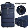 158 Aerolíneas Bolsa de Envío Gran Capacidad Estudio en el Extranjero Viaje Rueda Universal Plegable Bolsa de Equipaje Bolsa de Almacenamiento para Mudanza