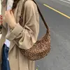 Bolso de Media Luna Retro Transfronterizo para Mujer de Gran Capacidad Estilo Hobo Bolso de Hombro de Moda Casual Bolso de Felpa de Gamuza para Mujer Venta al por Mayor de Fábrica