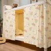 Cortinas para camas de dormitorio universitario al por mayor, cortinas opacas para literas de varones en dormitorios estudiantiles, cortinas para camas bajas de mujeres, cortinas estilo nórdico