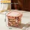 Pote BNBSselado Pote de Arroz Recipiente de Armazenamento de Grau Alimentício Cozinha Temperos Grãos Secos Caixa de Cereal