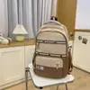 Mochila de Nuevo Estilo 2026 para Mujer, Mochila de Moda Coreana de Gran Capacidad, Bolso de Viaje para Computadora de Color Contrastante de Moda, Mochila Escolar