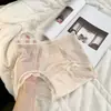 Pantalón de Moldeador Líquido para Base de Maquillaje Cintura Media-Alta Encaje Jacquard Bragas para Mujer Control de Vientre Levantamiento de Glúteos 10A Antibacteriano Algodón Puro Entrepierna