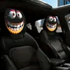 Comercio Exterior de Amazon Halloween Horror Poliéster Funda para Reposacabezas de Coche Resistente a Manchas Resistente al Desgaste Hecho a Medida Envío Directo