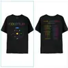 Camiseta Negra de Manga Corta para la Gira Mundial Music of the Spheres 2025