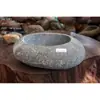 Macetas Pequeñas de Inspiración Zen, Macetas de Piedra, Macetas para Suculentas, Macetas para Juncos, Macetas para Hierba del Dinero, Macetas de Piedra Natural para Acuarios, Macetas Creativas para Narcisos
